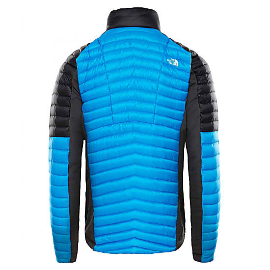 The North Face M IMPENDOR DOWN HYBRID JACKET, Bomber Blue - TNF Black