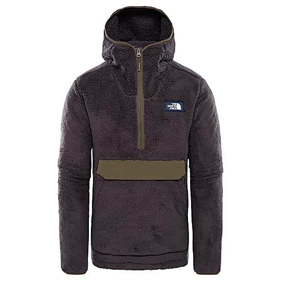 the north face campshire pullover hoodie in black