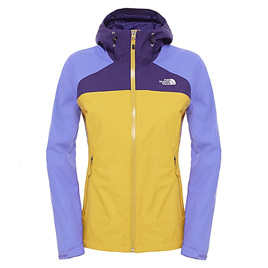 north face stratos jacket yellow