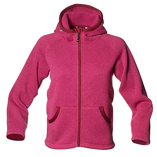 Isbjörn JUNIOR RIB SWEATER HOOD (STYLE SUMMER 2016), Fuschia
