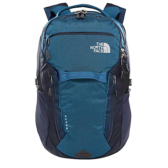 The North Face Surge Dish Blue Light Heather Urban Navy Fast And Cheap Shipping Www Exxpozed Com