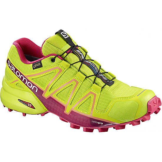 Salomon W Speedcross 4 Gtx Lime Green Virtual Pink Bird