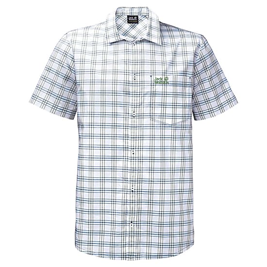verf muis gesloten Jack Wolfskin M HOT SPRINGS SHIRT (STYLE SUMMER 2018), Ocean Wave Checks -  Fast and cheap shipping - www.exxpozed.com