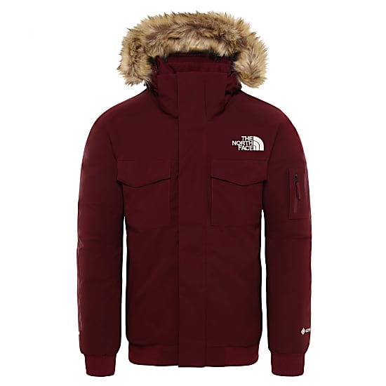 north face gotham jacket red