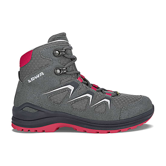 Lowa Innox Evo Gtx Mid Junior 25 35 Graphit Rot