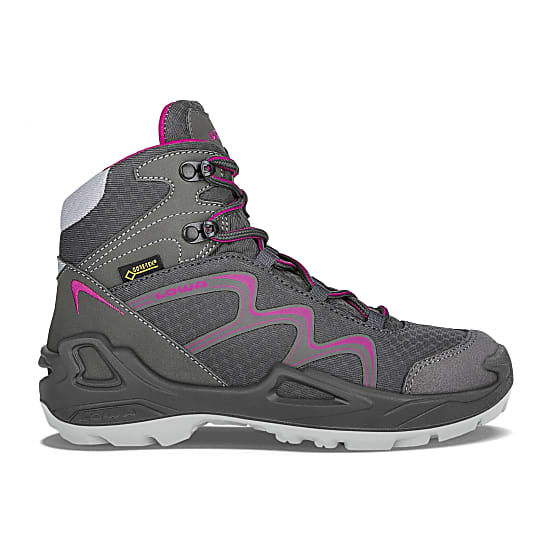 Lowa Innox Gtx Mid Junior 36 40 Grau Beere Fast And