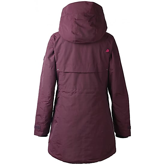 Didriksons W FRIDA PARKA (STYLE WINTER 2018), Wine Red - Free Shipping ...