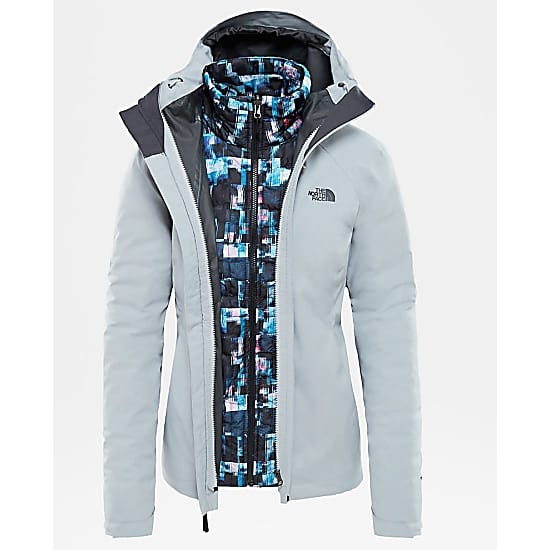 The North Face W Thermoball Triclimate Jacket Tnf Light Grey Heather