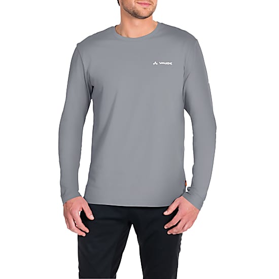 Jetzt Vaude MENS BRAND LS SHIRT, Grey Melange online