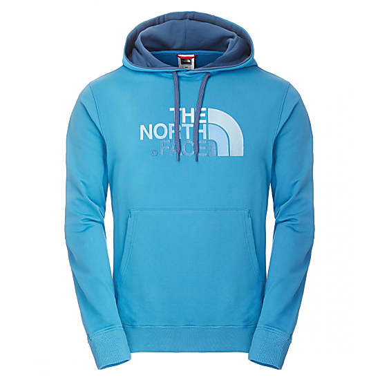 baby blue north face hoodie