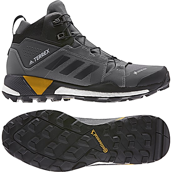 Adidas M Terrex Skychaser Xt Mid Gtx Grey Five Core Black Active Gold