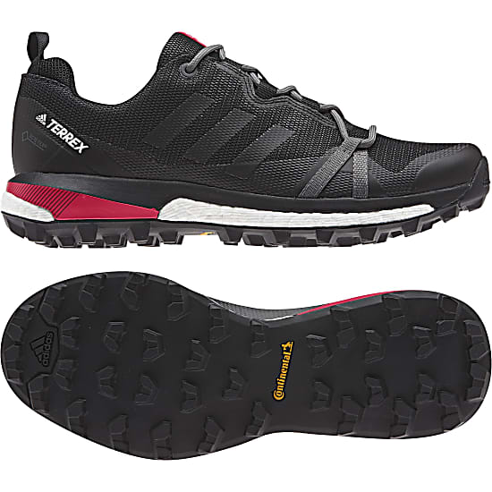 Adidas W Terrex Skychaser Lt Gtx Carbon Core Black Active Pink