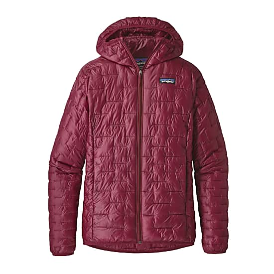 patagonia micro puff hoody red