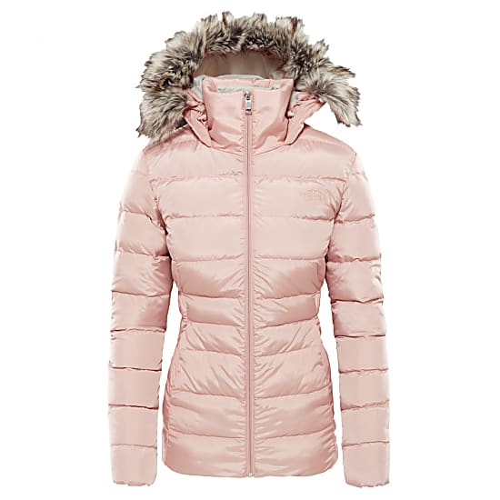northface winter coats pink
