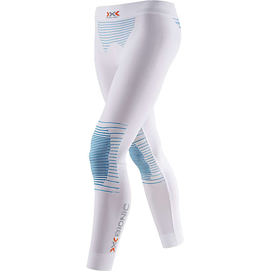 X-Bionic W ENERGIZER MK2 PANTS LONG, White - Turquoise