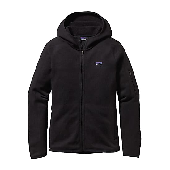 Patagonia W BETTER SWEATER HOODY (STYLE WINTER 2018), Black