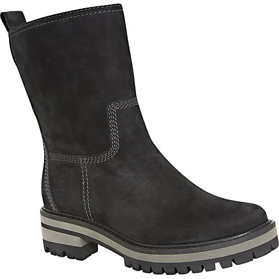 timberland womens courmayeur valley pull on boots black