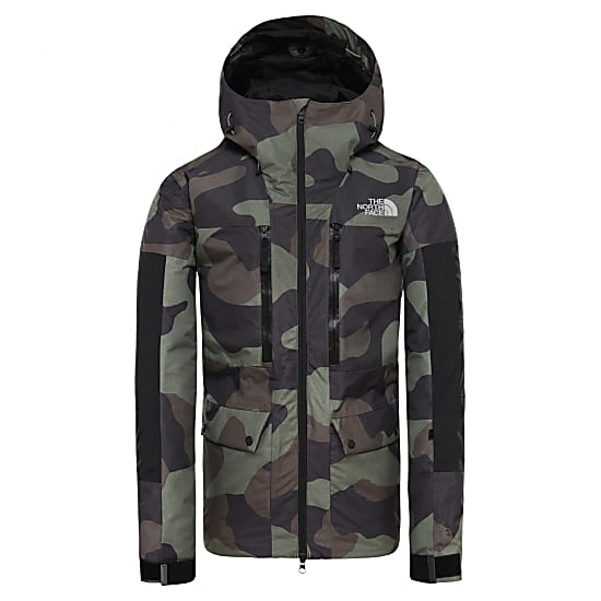 the north face camo jacket