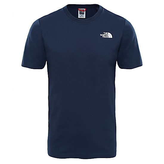 The North Face M S/S RED BOX TEE, Urban Navy - TNF White - Fast and cheap - www.exxpozed.com