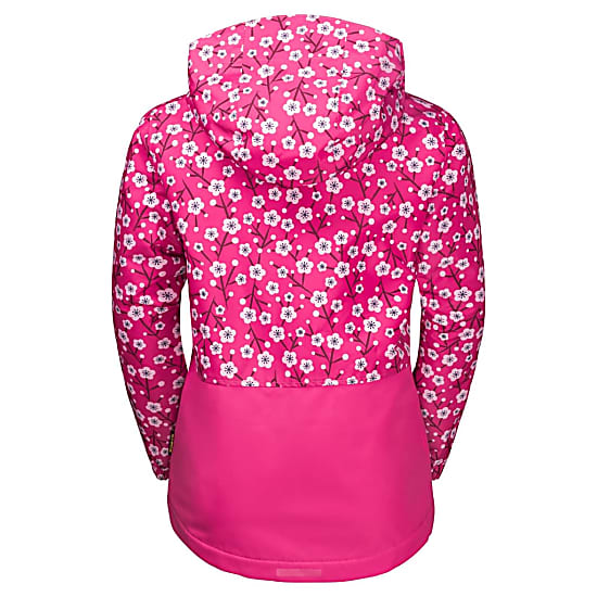 jack wolfskin pink coat