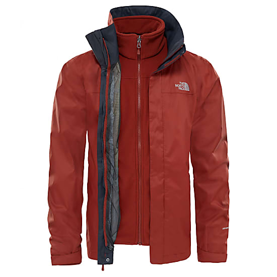 north face men's evolve ii triclimate jacket