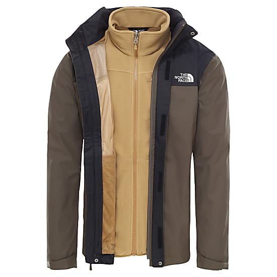 north face men's evolution ii triclimate jacket