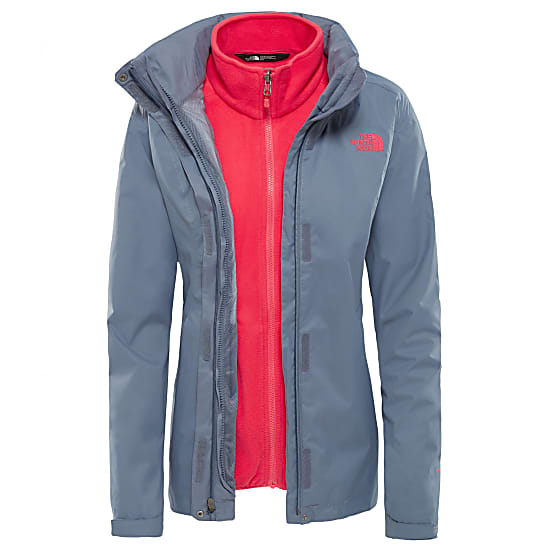 the north face women's evolve ii triclimate jacket