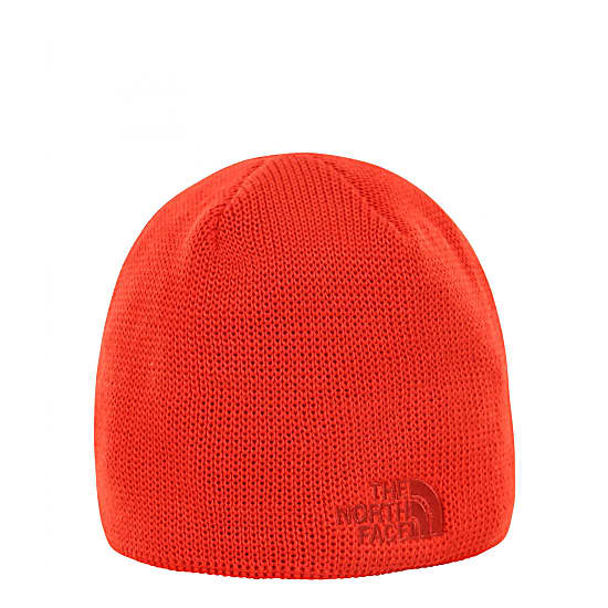 orange north face beanie