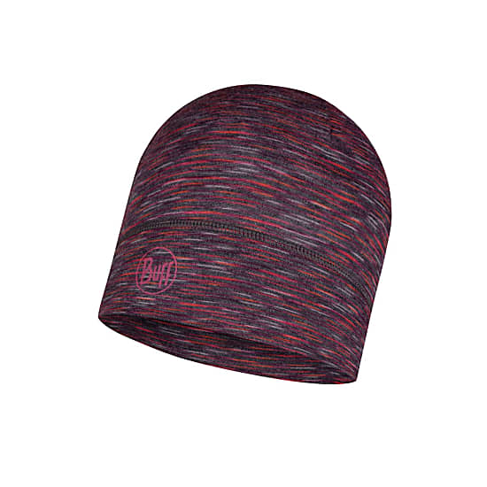 Buy Buff Lightweight Merino Wool Hat Shale Grey Multi Stripes Online Now Www Exxpozed Co Uk