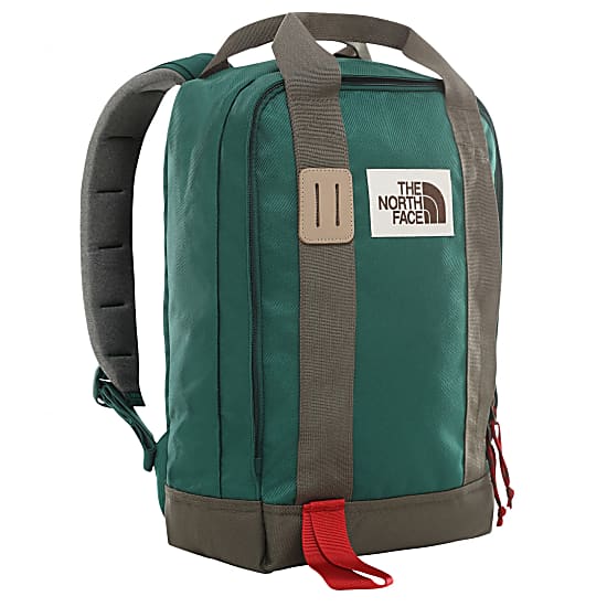 The North Face Tote Pack Night Green New Taupe Green Fast And Cheap Shipping Www Exxpozed Com