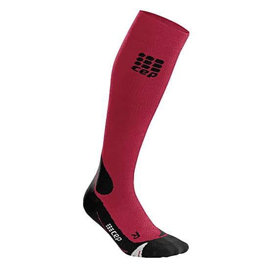 Cep M Outdoor Merino Socks Dark Red Black Fast And Cheap Shipping Www Exxpozed Com