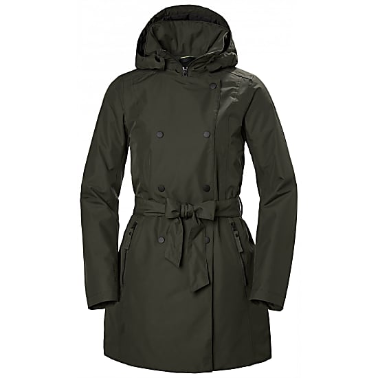 helly hansen women's welsey ii trench coat