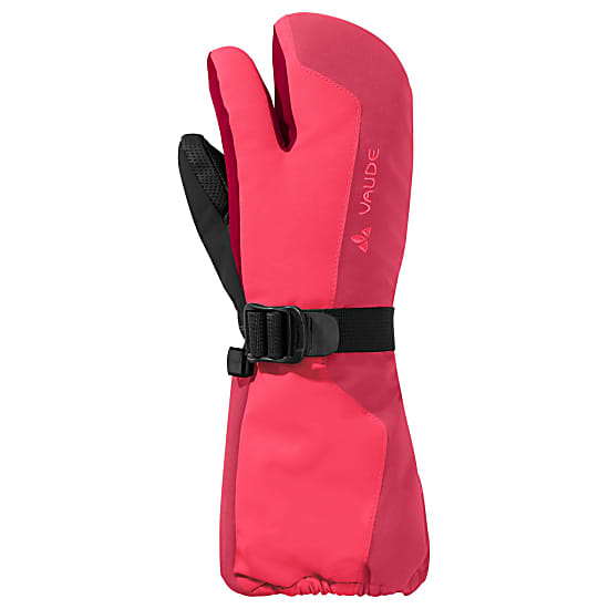 pink snow gloves