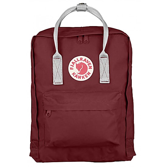 ox red and white kanken classic
