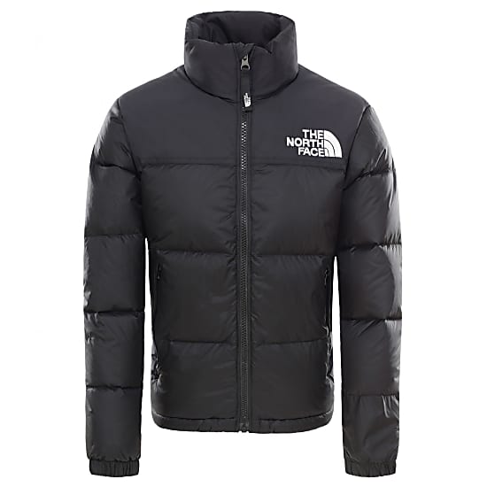 youth black north face jacket