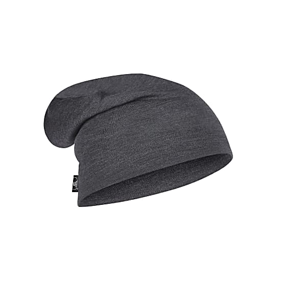 Buff Heavyweight Merino Wool Hat Loose Fit Solid Grey Fast And Cheap Shipping Www Exxpozed Com
