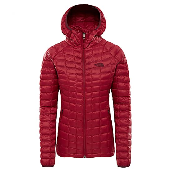 the north face thermoball red