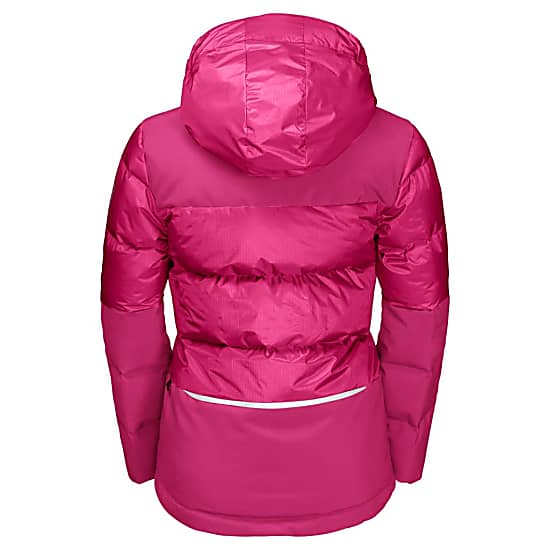 jack wolfskin pink coat