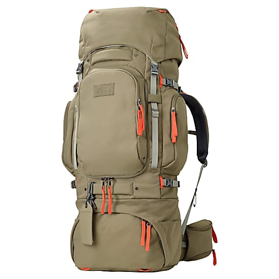 Jack Wolfskin HOBO KING 85 PACK, Burnt Olive - Fast and cheap 