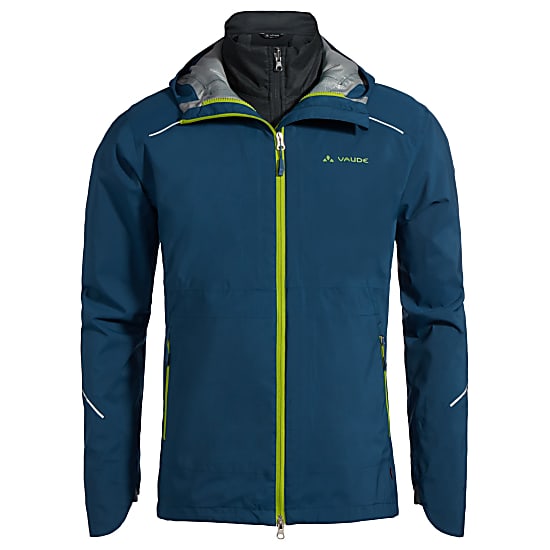 Vaude MENS YARAS 3IN1 JACKET, Deep Water