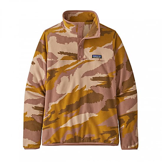 Patagonia W Micro D Snap T Pullover Kansas Sky Buckwheat Gold Free Shipping Starts At 60 Www Exxpozed Co Uk