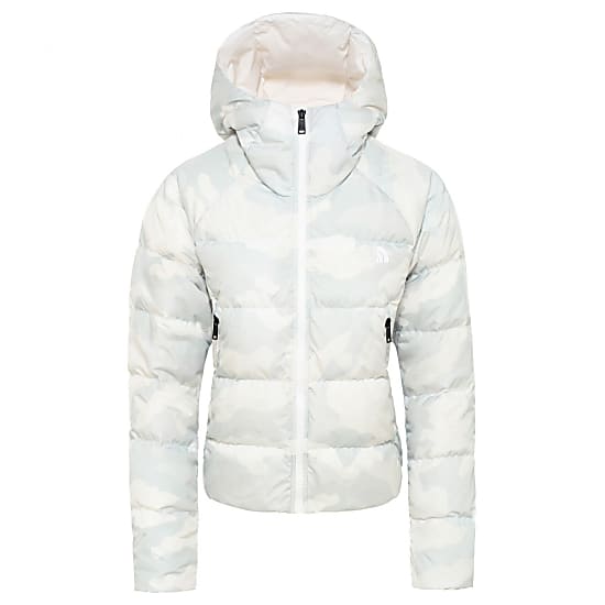 north face white camo jacket