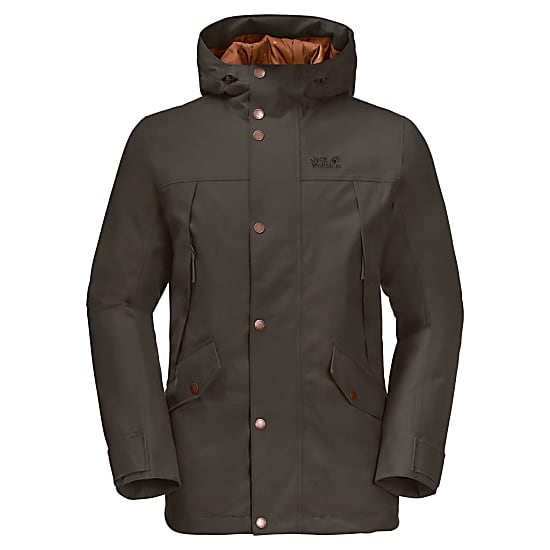 Jack Wolfskin M CLIFTON HILL JACKET, Brownstone