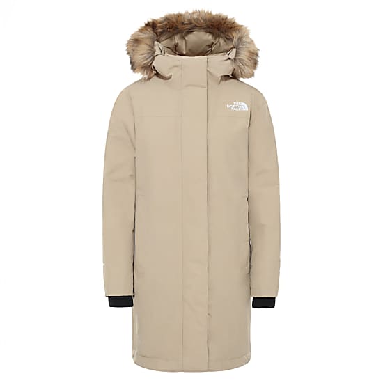 the north face w arctic parka