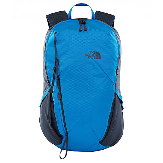 dark blue north face backpack