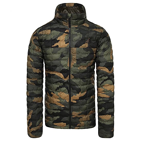 the north face jacket camo