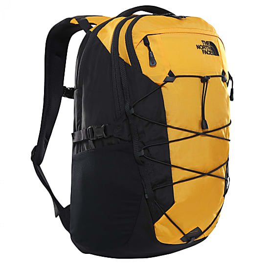 north face gold backpack