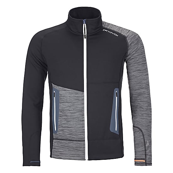 ortovox fleece plus jacket m black raven