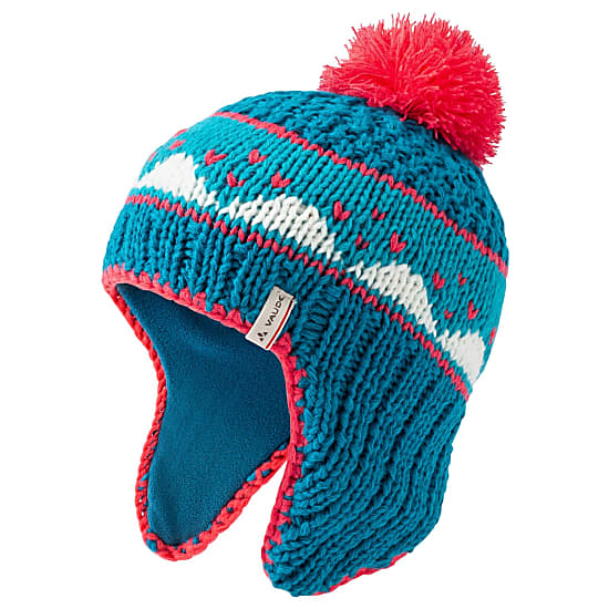 Buy Vaude Kids Knitted Cap Iv Arctic Blue Online Now Www Exxpozed Eu