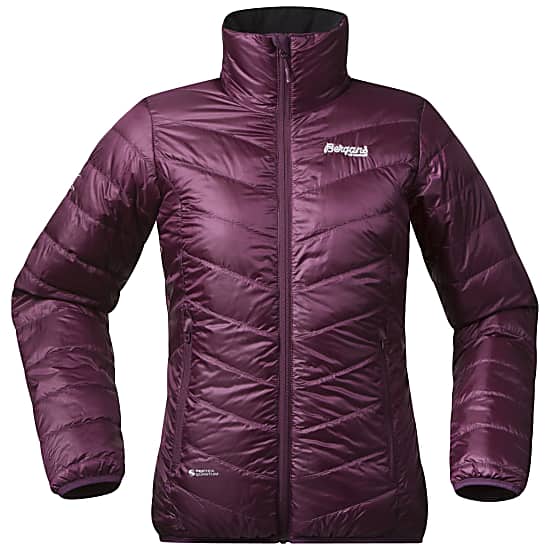 Bergans LIGHT LADY JACKET, Plum - Fast and cheap shipping - www.exxpozed.com